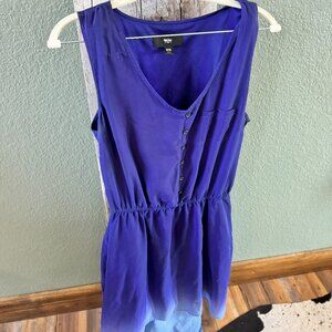 Violet high low sundress